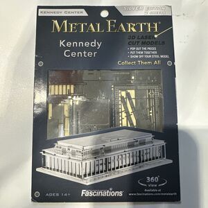 Fascinations Metal Earth Kennedy Center Laser Cut 3D Model Collectible